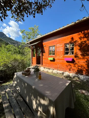 Mietunterkunft - Chalet Family 30M² - Camping Calme et Nature