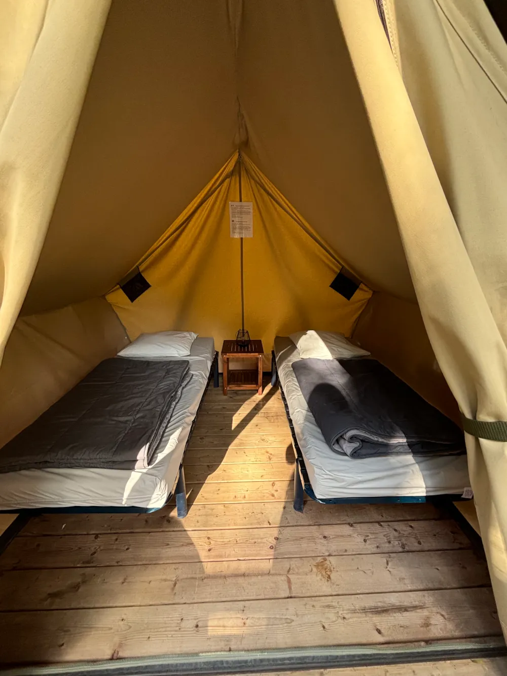 Emplacement - Tente Lodge 2 Places Moorea - Camping Calme et Nature