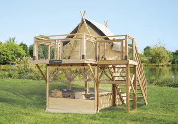 Mietunterkunft - Tente Moorea Panoramique - Camping Calme et Nature