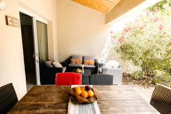 Location - Villa Type C  (1 Chambre) - Camping Village Vacances Naturiste Bagheera