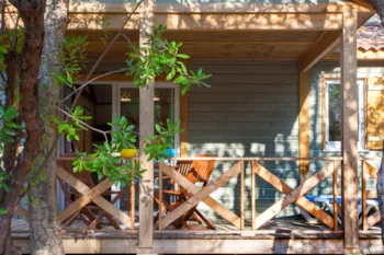 Location - Chalet Supérieur 2 Chambres - Camping Village Vacances Naturiste Bagheera