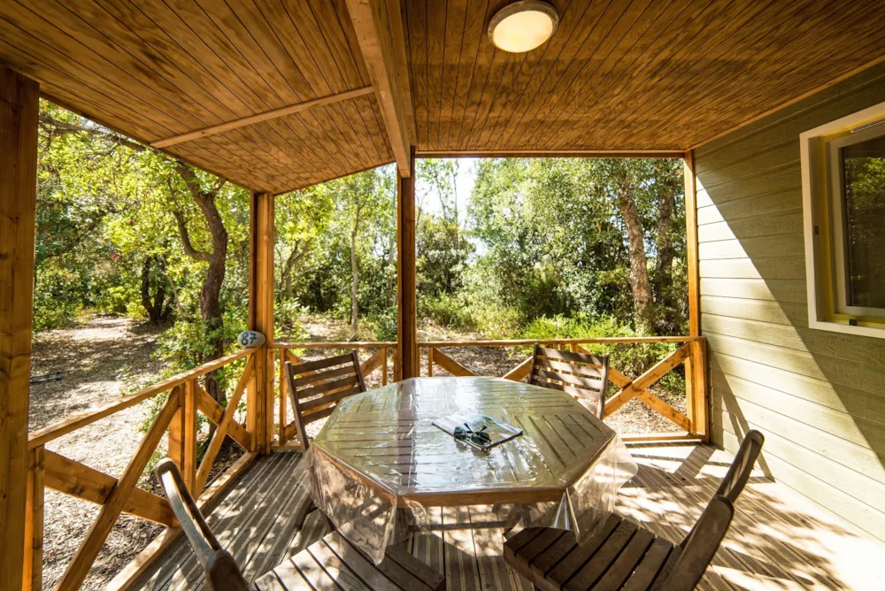 Huuraccommodatie(s) - Chalet Met 2 Slaapkamers - Camping Village Vacances Naturiste Bagheera
