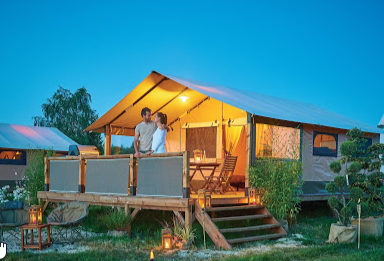 Lodge Confort, 2 bedrooms, bathroom