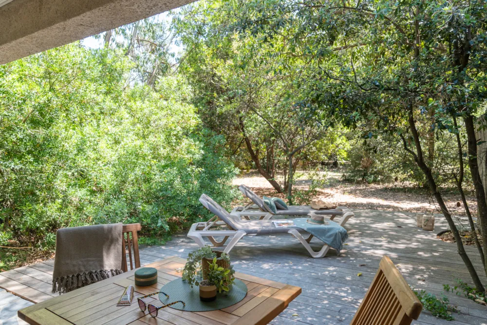 Location - Mini Villa Type A - Camping Village Vacances Naturiste Bagheera