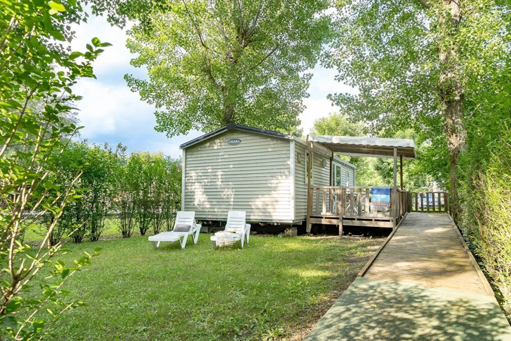 Mietunterkunft - Cottage 2 Schlafzimmer ** Behindertengerecht - Camping Sandaya Domaine du Verdon