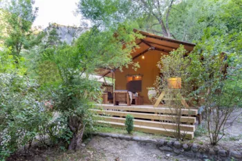 Mietunterkunft - Lodge 2 Schlafzimmer **** - Camping Sandaya Domaine du Verdon