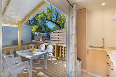 Mobile Home DUO Romarin 20m² / air conditioned-1 bedroom - Terrace 11m2 — 1