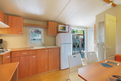 Mobile Home STANDARD ZOLA 28 m2 air conditioned +10 years- 2 bedrooms - Terrace 15m2 — 3
