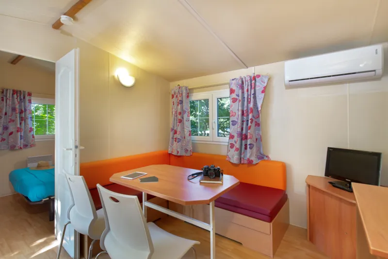 Mobilhome  Standard Zola 28M² +10 Ans Climatisé 2 Chambres - Terrasse 15M2