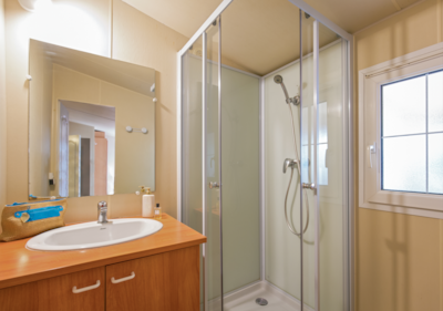 Mobile Home STANDARD ZOLA 28 m2 air conditioned +10 years- 2 bedrooms - Terrace 15m2 — 6