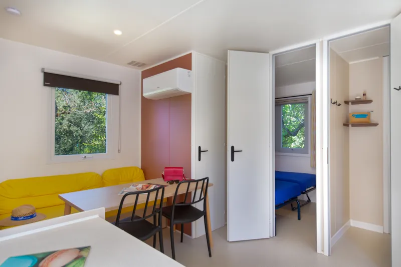 Mobilhome Confort + Raimu 28 M² - Climatisé- 2 Chambres - Terrasse 15M²