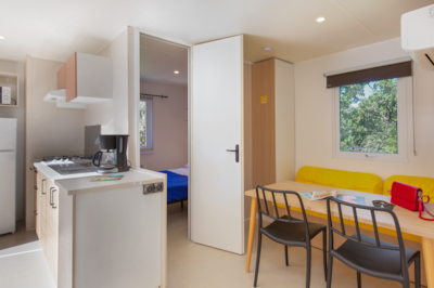 Mobile Home CONFORT + Raimu 28 m2 air conditioned- 2 bedrooms - Air conditioning- Terrace 15m2 — 6