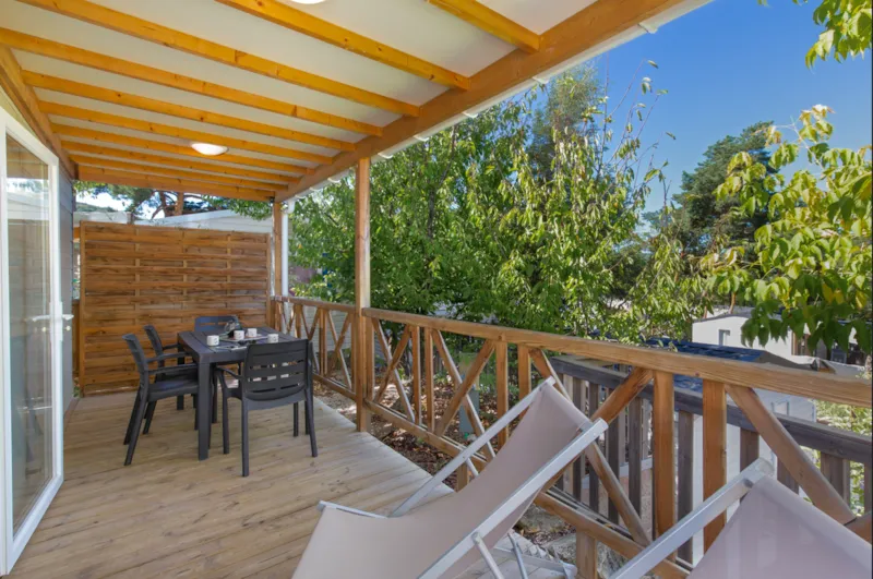 Chalet Standard Pagnol 24 M² Climatisé- 2 Chambres - Terrasse 12 M²