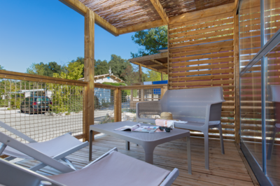Chalet CONFORT + Mistral 25m² - air conditionned - 2 bedrooms - terrace 12m² 4/5 pers. — 2