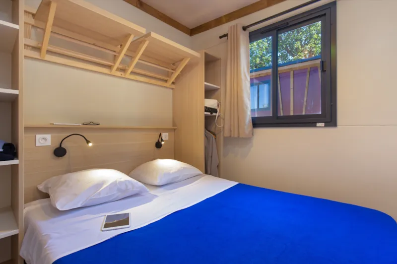 Chalet Confort + Mistral 25M² - Climatisé -  2 Chambres - Terrasse 12M² 4/5 Pers.