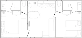 Huuraccommodatie(s) - Mobilhome Le Lavandin - Camping Paradis La Pinède