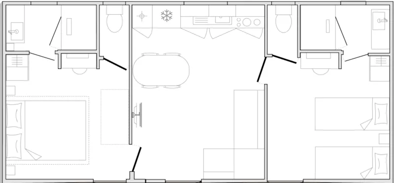 Mobilhome Premium Lavandin