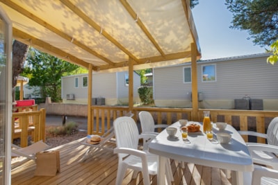 Mobile Home DUO Romarin 20m² / air conditioned-1 bedroom - Terrace 11m2 — 7