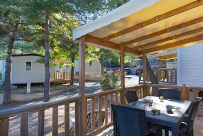 Mobile Home CONFORT Cezanne 24m² air conditioned-2 bedrooms - Terrace 15m2 — 9
