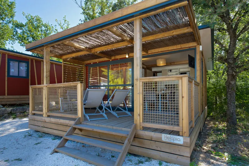 Chalet Confort + Mistral 25M² - Climatisé -  2 Chambres - Terrasse 12M² 4/5 Pers.