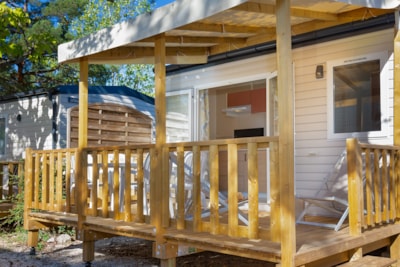 Mobile Home DUO Romarin 20m² / air conditioned-1 bedroom - Terrace 11m2 — 9