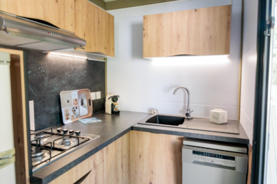 Chalet PREMIUM Daudet 30 m2 air conditioned- 2 bedrooms - Terrace 13.5 m2