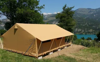 Mietunterkunft - Zelt Lodge - Camping Lou Pibou