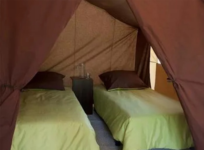 Tente Lodge Cabanon Sur Pilotis 2 Chambres