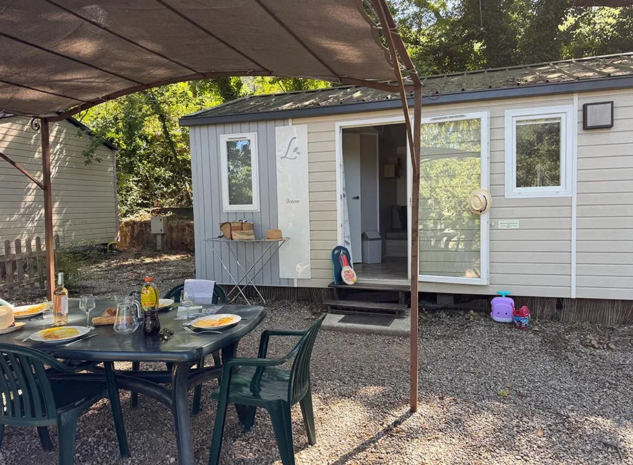 Location - Mobil Home Provence 2 Chambres - Campasun Camping Du Soleil