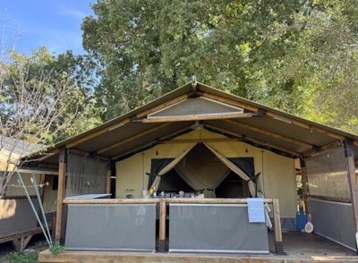 Tent Lodge Kenya on stilts 2 rooms — 8
