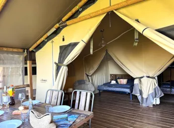 Mietunterkunft - Zelt Lodge Kenya  Auf Stelzen 2 Zimmers - Campasun Camping Du Soleil