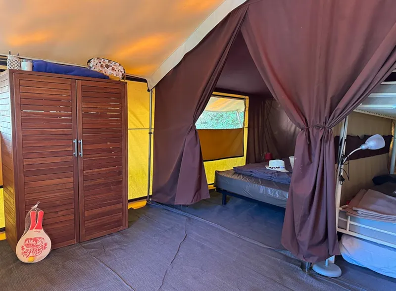 Tente Lodge Cabanon Sur Pilotis 2 Chambres