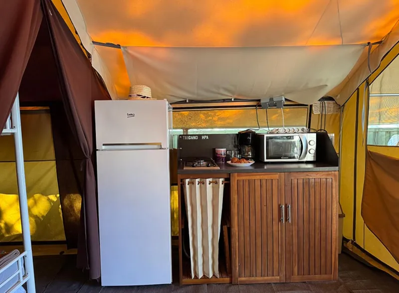 Tente Lodge Cabanon Sur Pilotis 2 Chambres