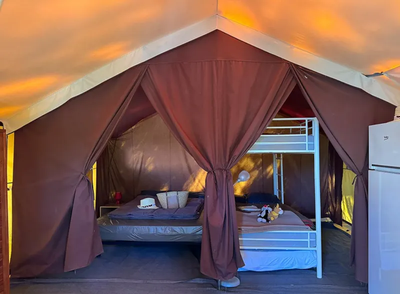 Tente Lodge Cabanon Sur Pilotis 2 Chambres