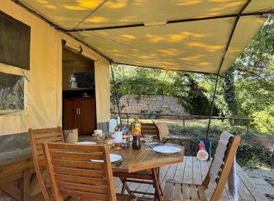 Marquise tent for 4 people, 2 bedrooms — 2
