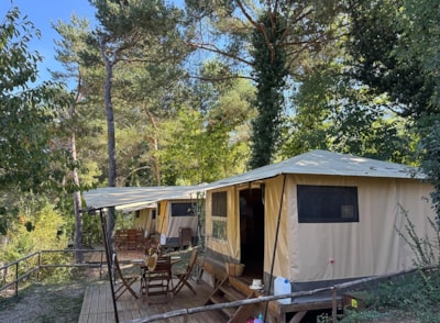 Marquise tent for 4 people, 2 bedrooms — 8