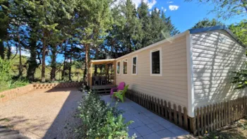 Mietunterkunft - Mobilheim Family – 3 Schlafzimmer – Klimaanlage - Camping Rose de Provence