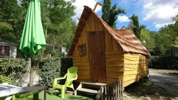 Mietunterkunft - Magische Hütte - 7M2 - 1 Schlafzimmer - Camping Rose de Provence