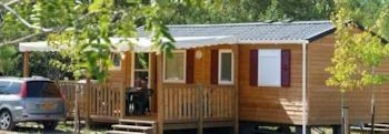 Mietunterkunft - Mobilheim Grand Confort  3 Zimmer / 2 Badezimmer - Camping LANDES OCEANES