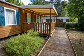 Mietunterkunft - Mobilheim 2 Zimmer - Behindertengerechtes - Camping LANDES OCEANES