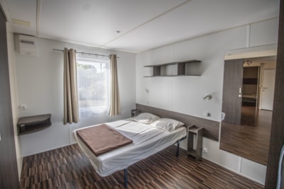 Mobile-home 2 bedrooms - adapted to the people with reduced mobility - Air conditioning — 2