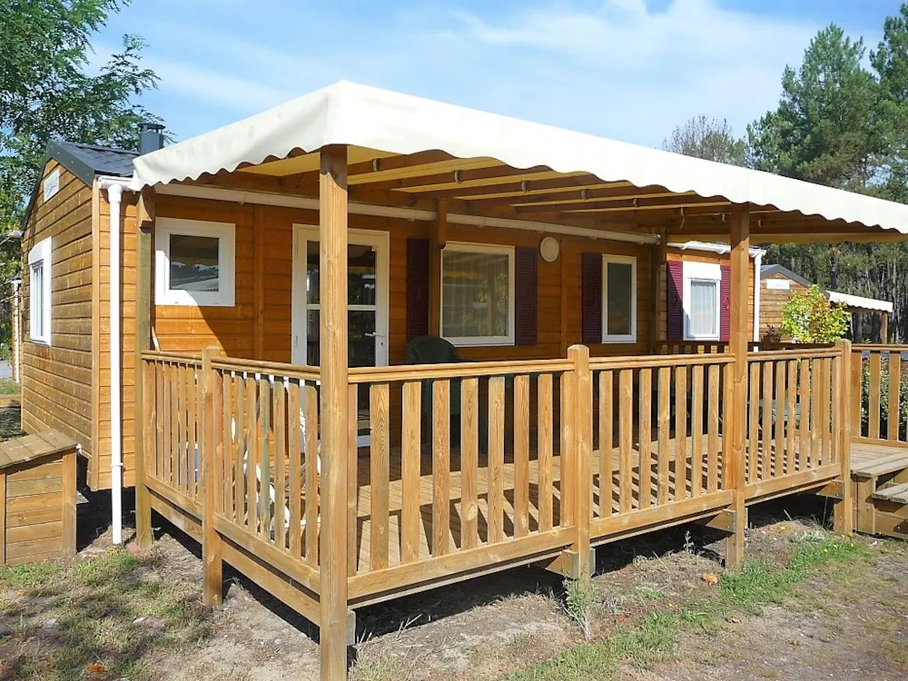 Location - Mh 6 Pers Climatisé - Camping LANDES OCEANES