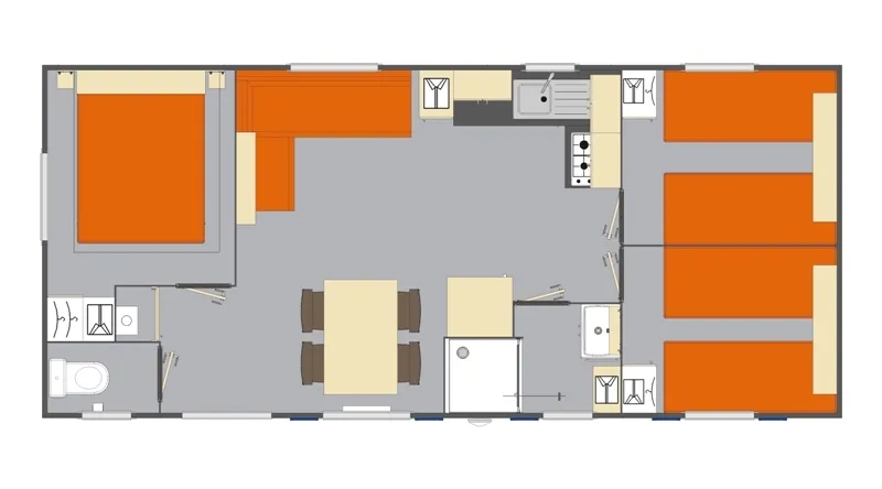 Mh 6 Pers Climatisé