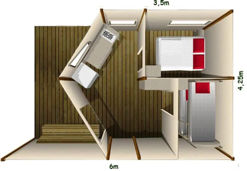 Ecolodge Liberté (4 Personnes)