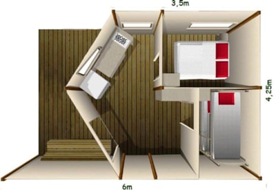 Ecolodge LIBERTÉ (4 personnes)
