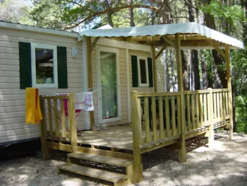 Mietunterkunft - Mobilheim Super Mercure River - Camping Le Moulin