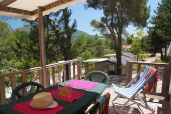 Mietunterkunft - Mobilheim Super Mercure - Camping Le Moulin