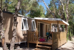 Huuraccommodatie(s) - Stacaravan Super Cordelia - Camping Le Moulin