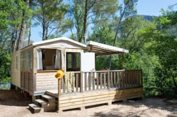 Mietunterkunft - Bungalow Vacanciale - Ohne Sanitärausstattung - Camping Le Moulin