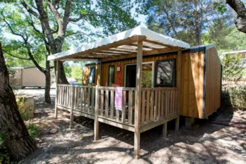 Mietunterkunft - Mobilheim Bermudes - Camping Le Moulin